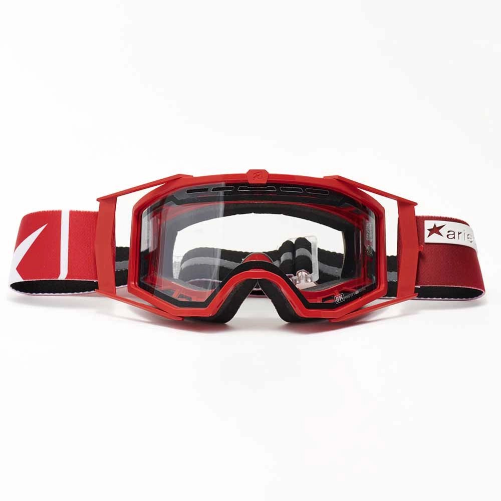 ARIETE Okuliare OFF-ROAD/MTB 8K ENDURO dvojité číre sklo – anti-fog
