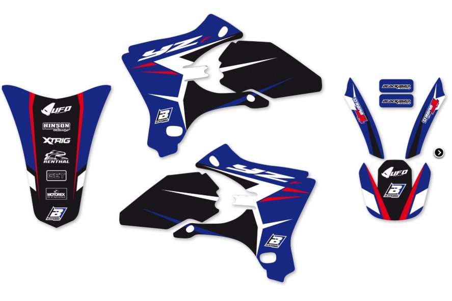 BLACKBIRD Sada nálepiek Dream 4 YAMAHA YZF 250 10-13