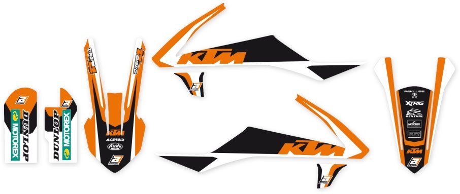BLACKBIRD Sada nálepiek Dream 4 KTM SX 65 2016-2023