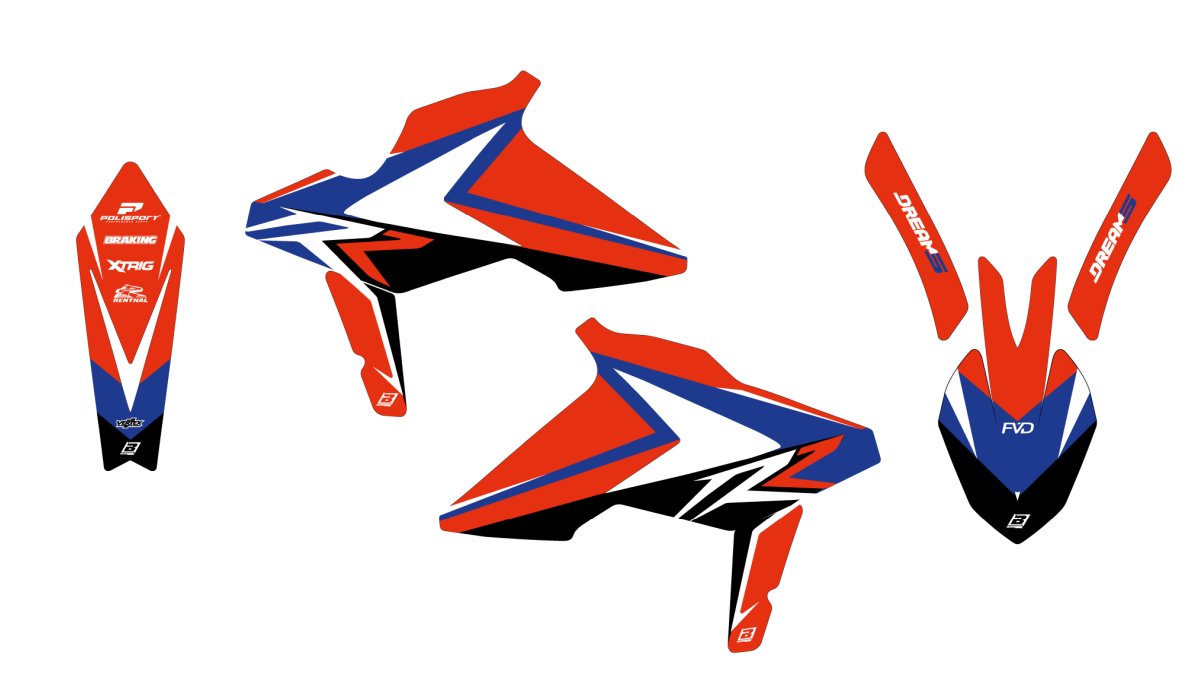 BLACKBIRD Graphics kit Dream 5 BETA RR 2T,4T 2018-2019