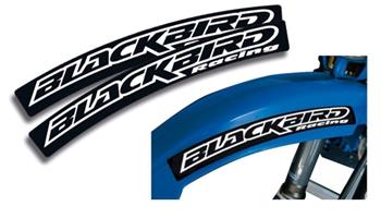 BLACKBIRD Sada nálepiek SPONSOR na boky blatníka UNI 2 ks