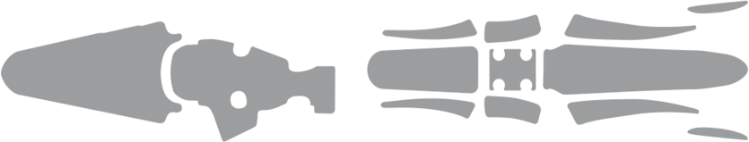 BLACKBIRD Nálepky pod blatníky Anti Mud Yamaha YZF 250 2019-2022 / 450 2018-2023 / WRF 250 2020-2022 / 450 2019-2023