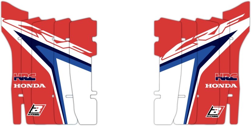 BLACKBIRD Radiator shroud graphics Replica Team HRC 20/21 HONDA CRF 250 18-21