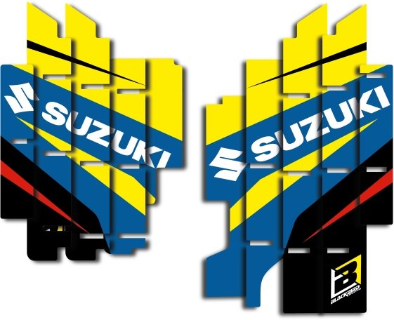 BLACKBIRD Nálepky na mriežky chladiča Dream 4 SUZUKI RMZ 250 19-25