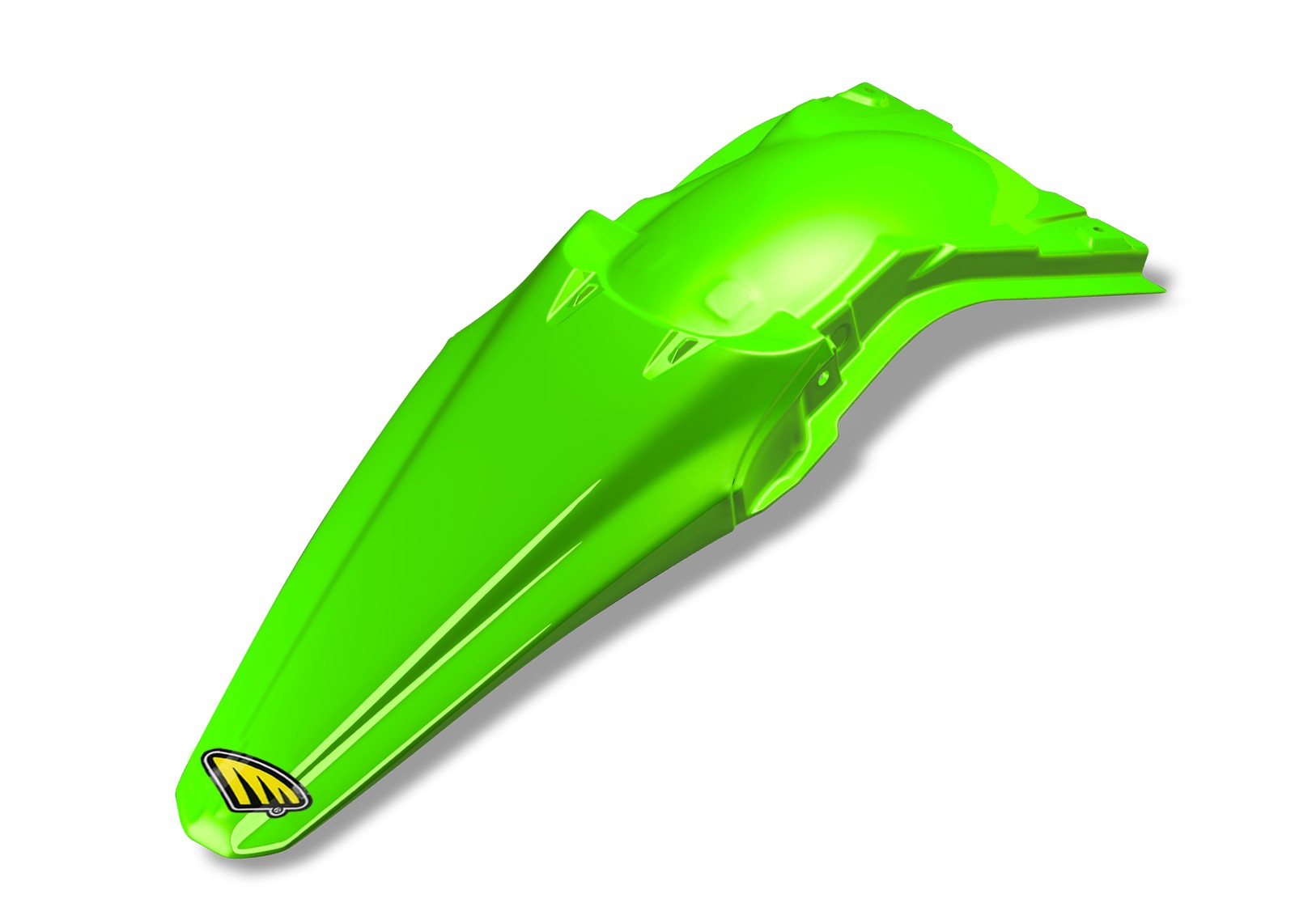 Zadný blatník POWERFLOW Cycra – zelená, Kawasaki 2013 KXF 250/450