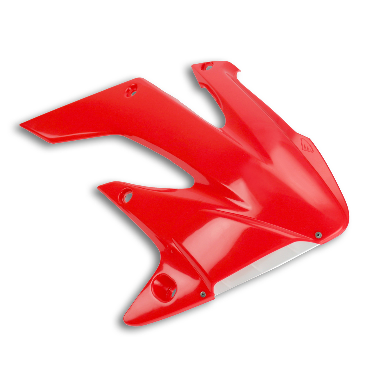 Spojlery chladiča POWERFLOW Cycra – červená, Honda 2004–2008 CR250F (X aj R)