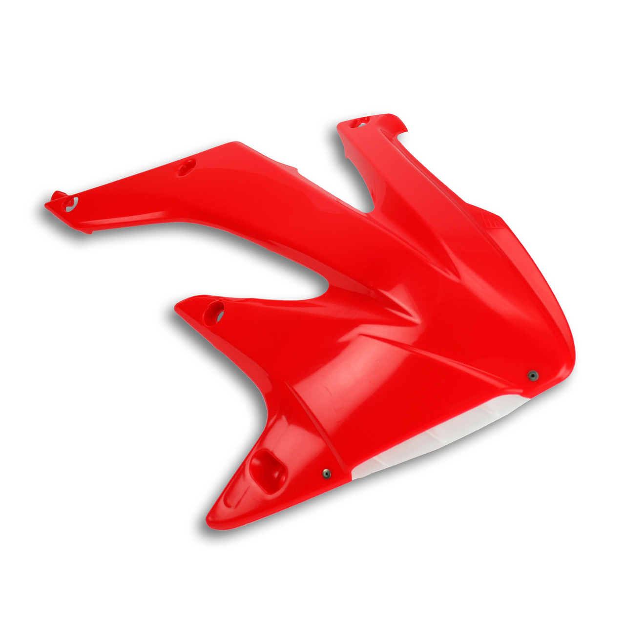 Spojlery chladiča POWERFLOW Cycra – červená, Honda 2005–2008 CR450F (len R)