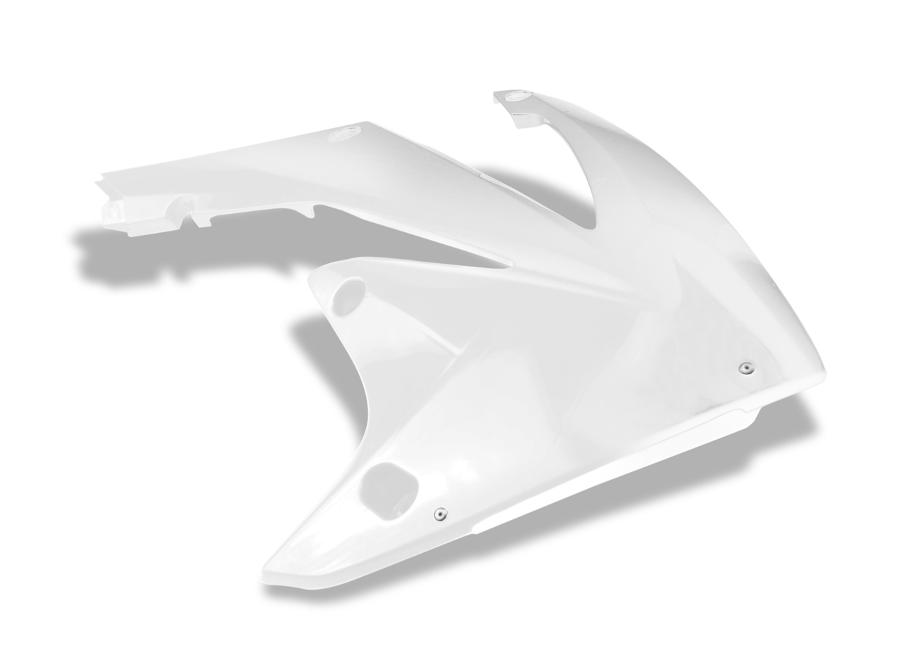 Spojlery chladiča POWERFLOW Cycra – biela, Honda 2009–2011 CRF450, 2010–2011 CRF250