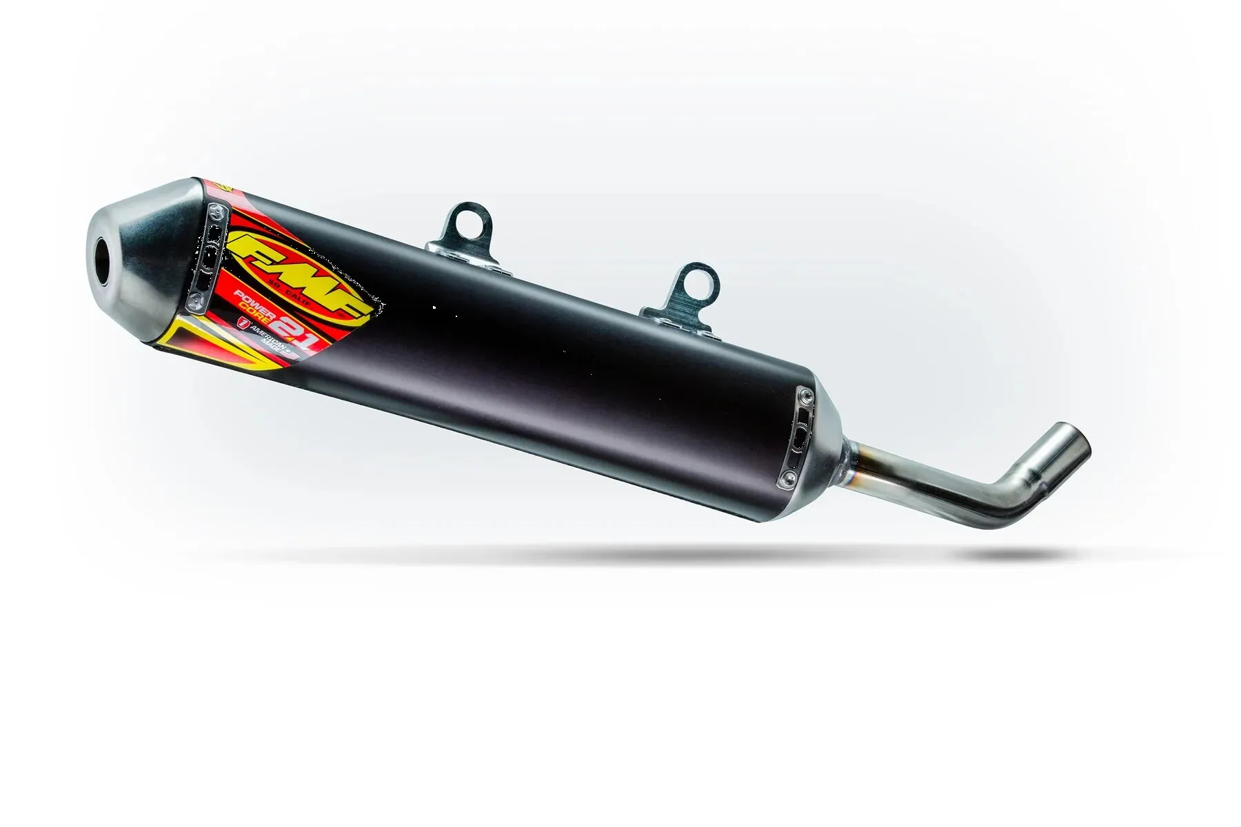 Tlmič výfuku FMF PowerCore 2.1 — GasGas EC 250 2018–2019 a ďalšie, sivý (2T)