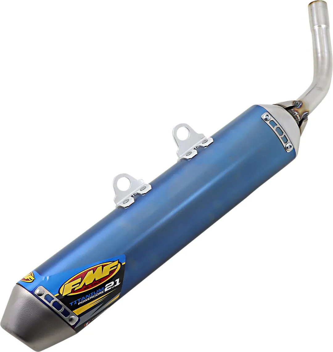 Tlmič výfuku FMF PowerCore 2.1 — Beta RR 200 2020–2026 a ďalšie, titánový tlmič, modrý (2T)