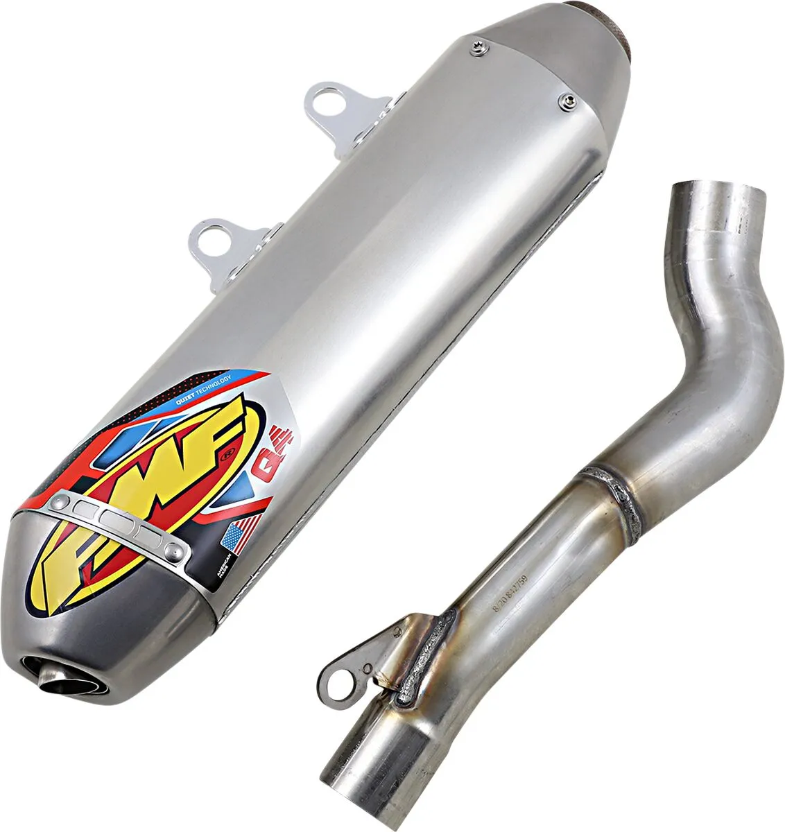 Tlmič výfuku FMF Q4 HEX — Beta RR 350 EFI 2020–2024 a ďalšie (4T)