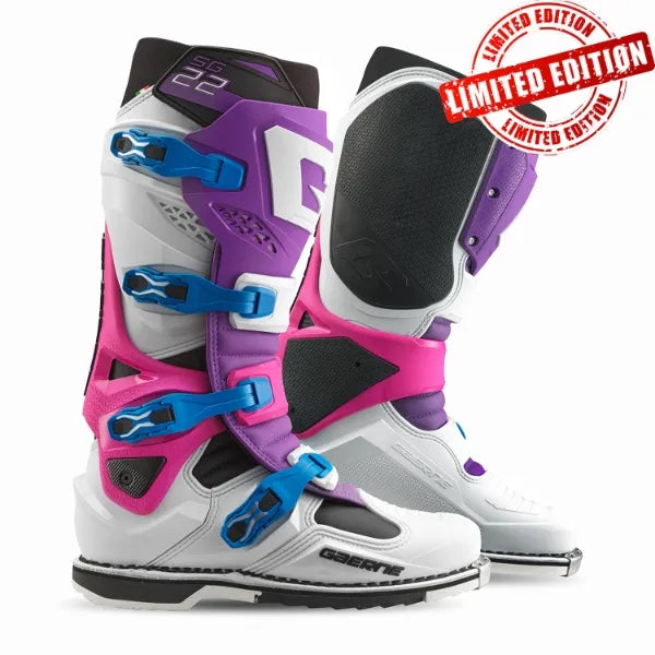 Csizma GAERNE SG22 Purple / White / Rhodamine