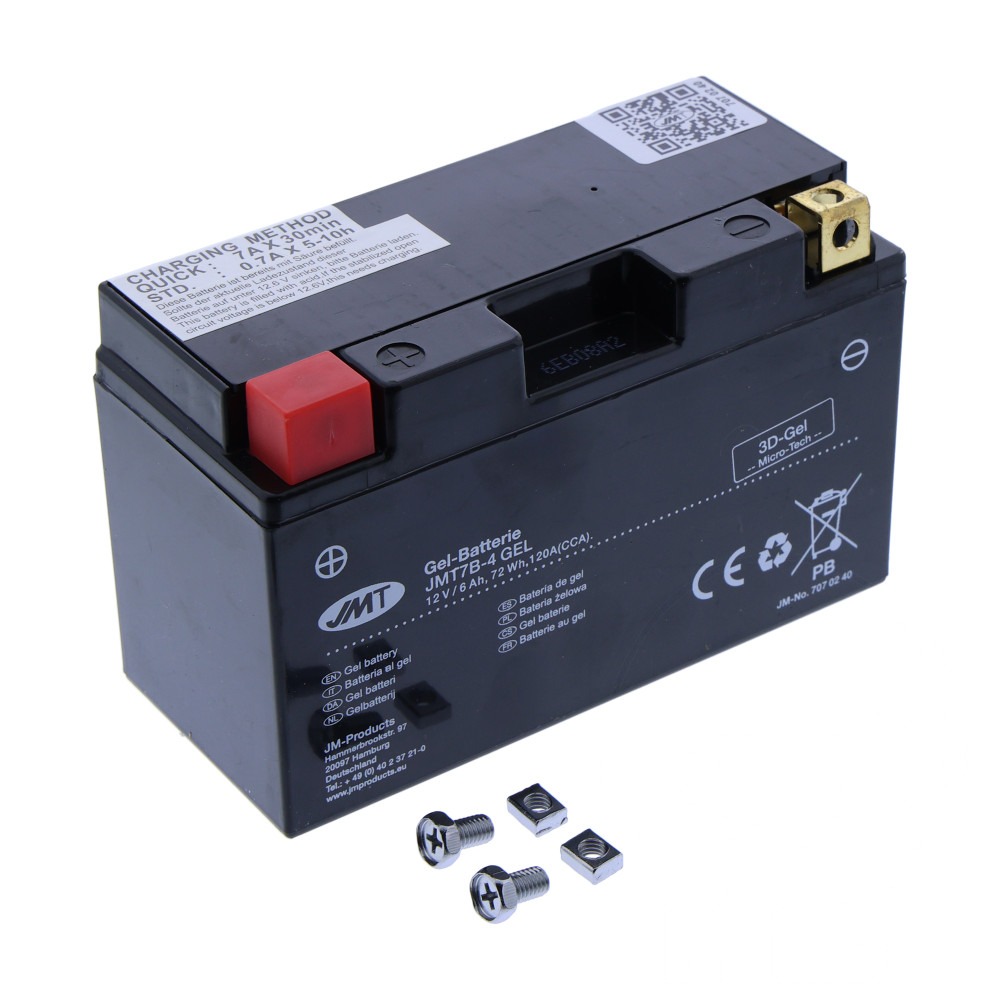 Gélová batéria JMT YT7B-BS GEL (6 Ah) (7070240)
