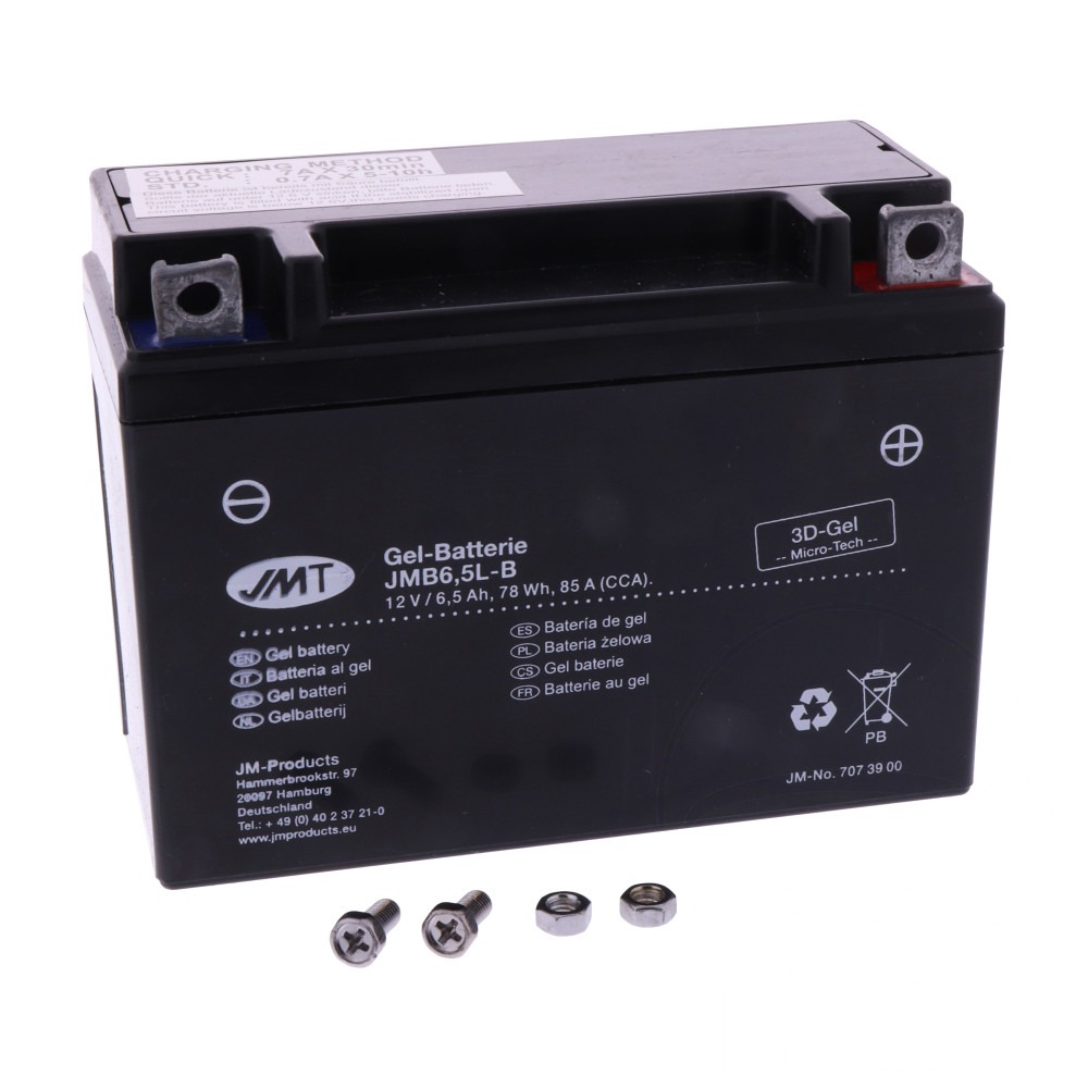 Gélová batéria JMT YB6.5L-B GEL