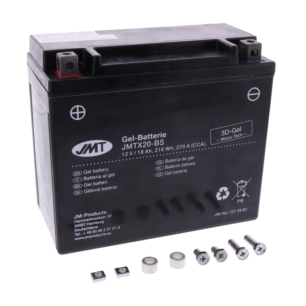 Gélová batéria JMT YTX20-BS GEL