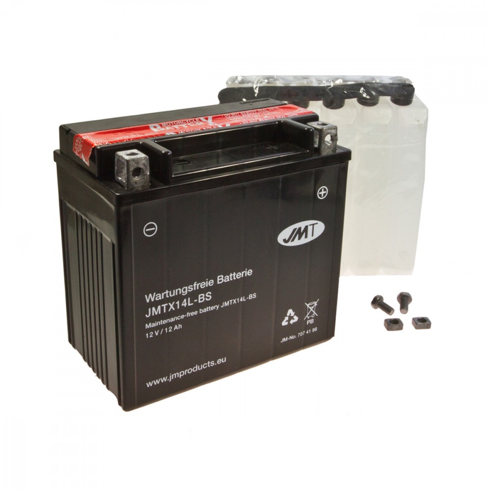 Bezúdržbová batéria JMT YTX14L-BS