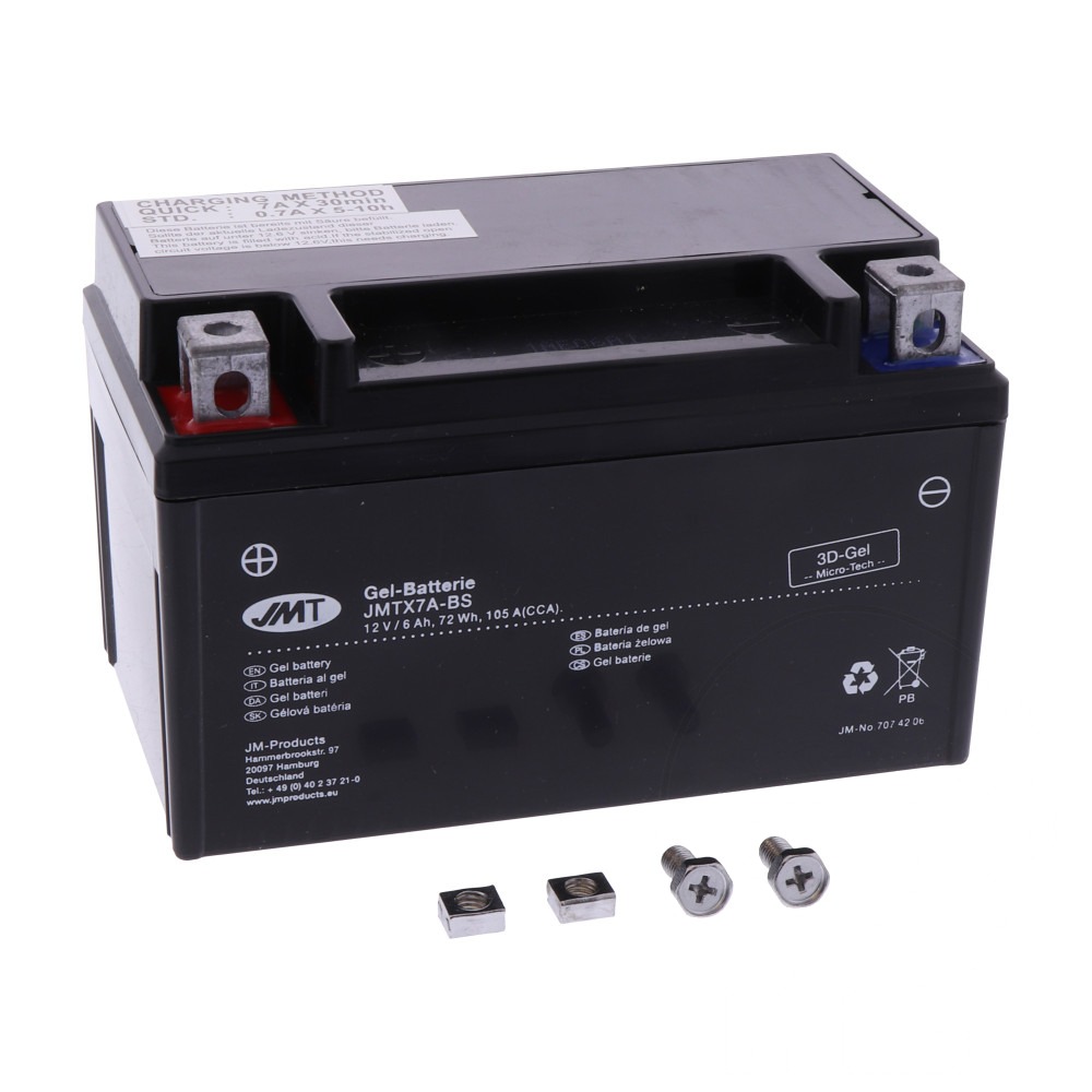Gélová batéria JMT YTX7A-BS GEL
