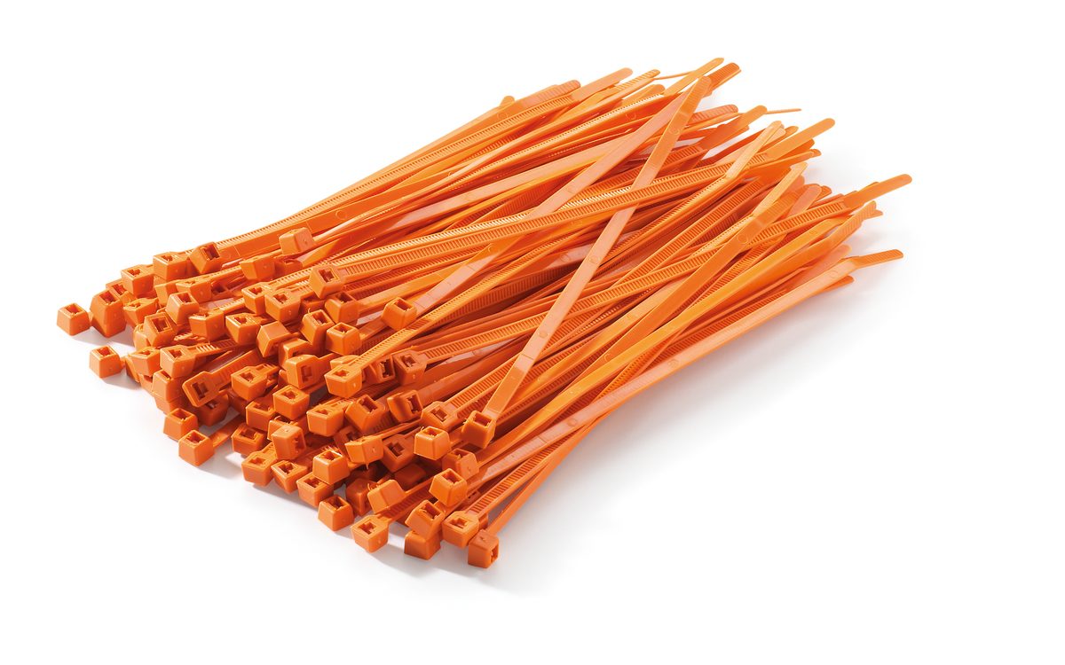 Sťahovacie pásky 140/3,5 mm oranžové