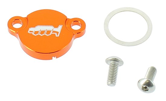 Viečko pumpy zadnej brzdy KTM/Husq./Gas Gas 50,65,85 oranžová