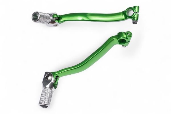 Páka radiaca hliníková Kawasaki KXF 250 09-25 zelená