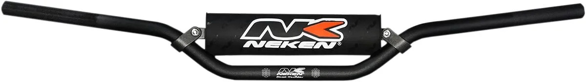 Riadidlá Neken 22 mm s hrazdou, ohyb Quad Hobby, čierne
