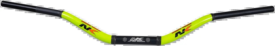 Riadidlá Neken Flat Track 28,6 mm, čierno-žlté fluo