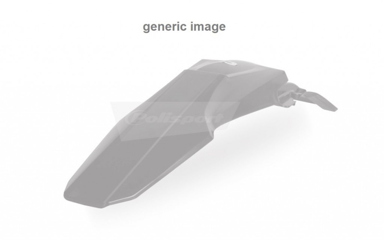 Rear fender SUZUKI RMZ 18