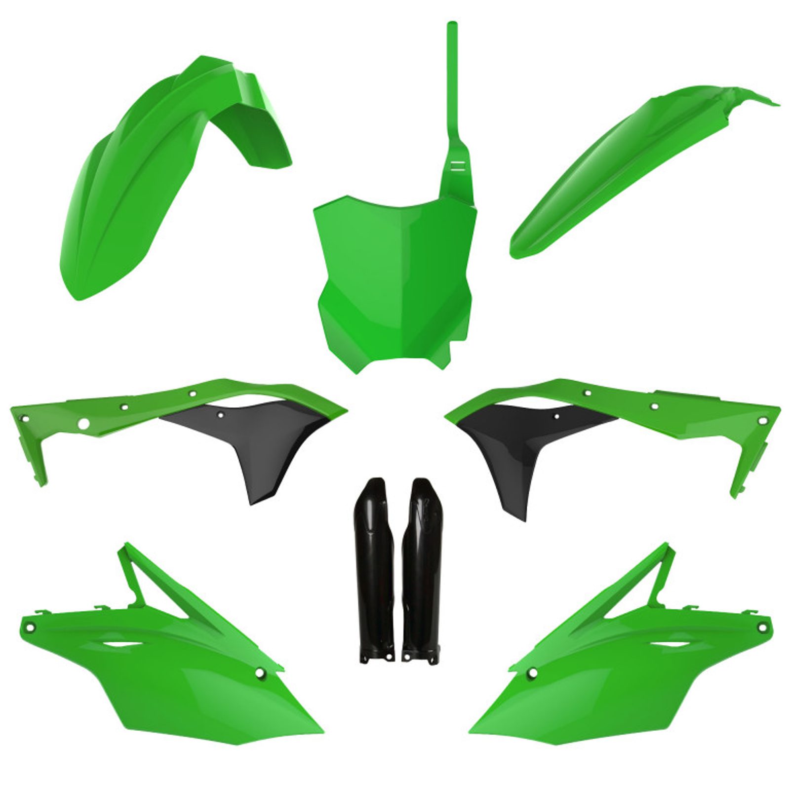 Sada plastov KAWASAKI KXF 250 17