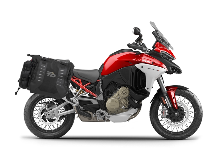Sada bočných adventure vakov SHAD TERRA TR 40 ,vrátane montážnej sady SHAD DUCATI MULTISTRADA 1200 V4