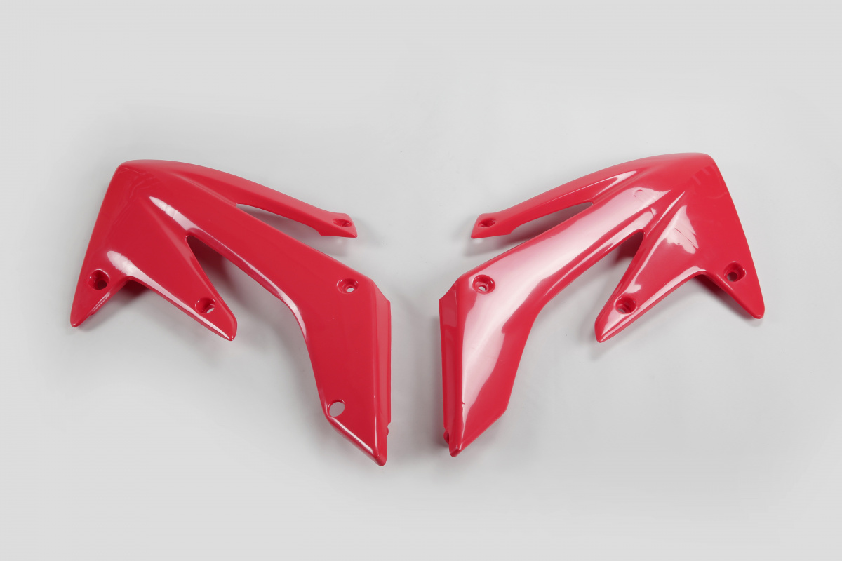 UFO Kryty chladiča Honda CRF250R 04-09 CRF250X 04-17 červená