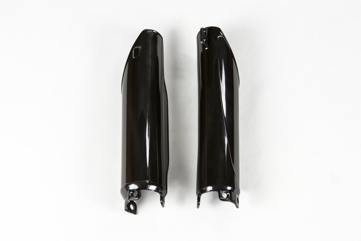 UFO Kryty predných tlmičov Honda CR125/250/500 91-07 CRF250R 04-13 CRF250X 04-17 CRF450R 02-08 CRF450X 05-16 čierna