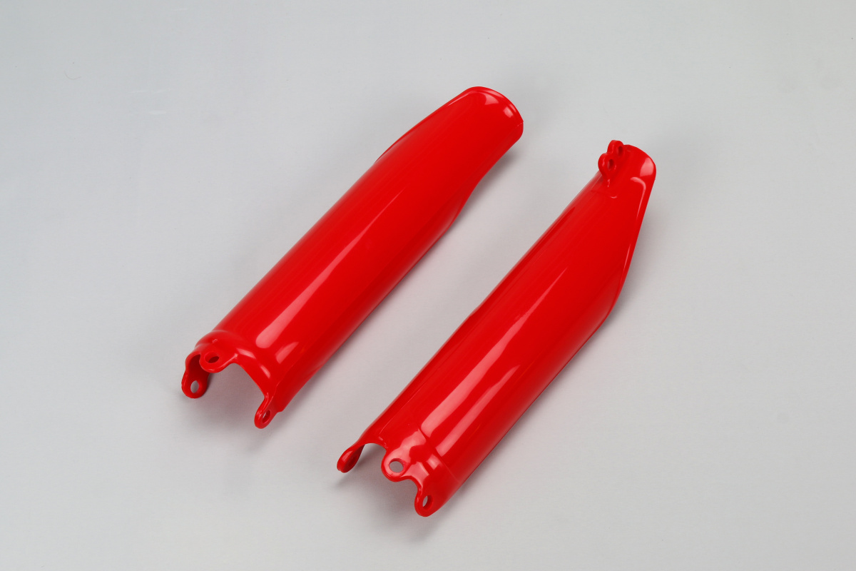 UFO Kryty predných tlmičov Honda CRF250R-RX 14-18, CRF 450R-RX 09-18 červená