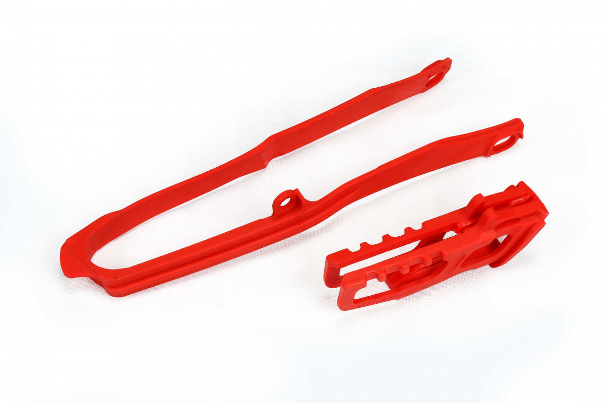 UFO Sada vodítok reťaze Honda CRF 250R 2018-2021 CRF 250RX 2019-2021 CRF 450R/RX 2017-2018 červená