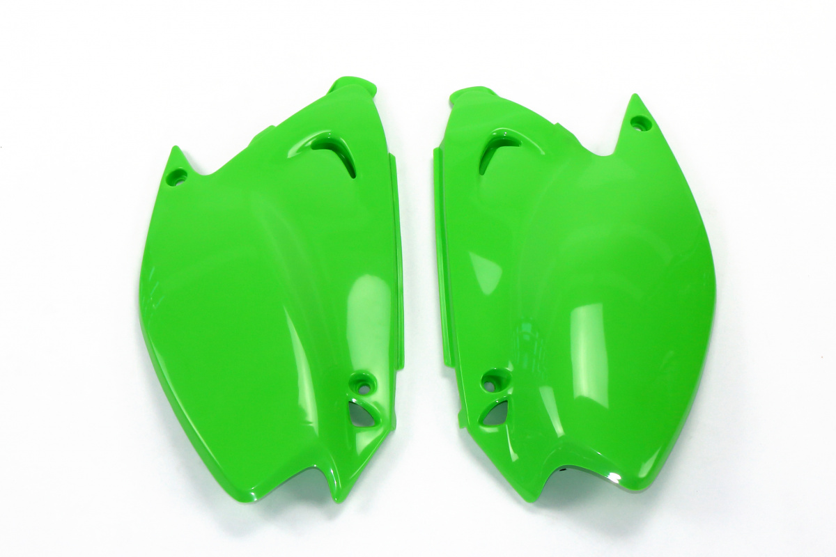 UFO Tabuľky zadné Kawasaki KX 125,250 08-09 zelená