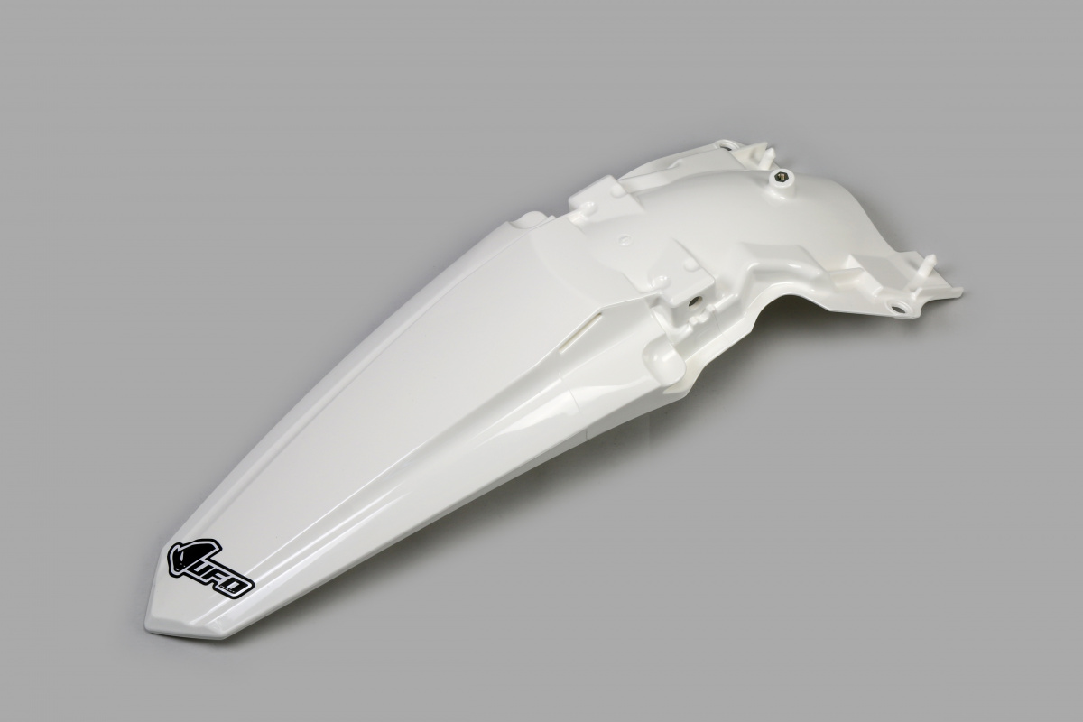 UFO Blatník zadný Kawasaki KXF 250 21-24/KXF 450 19-23 biela
