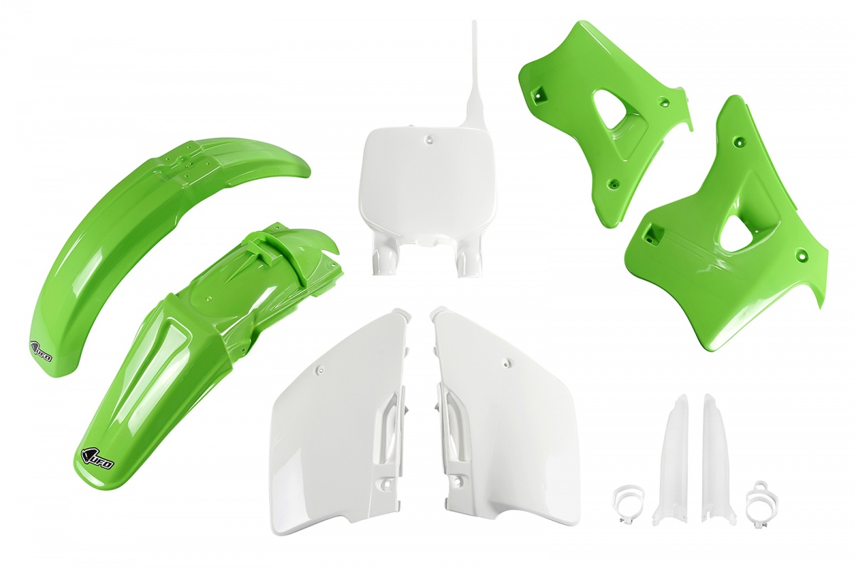 UFO Kompletná sada plastov Kawasaki KX 125/250 96-98 originál 97-98