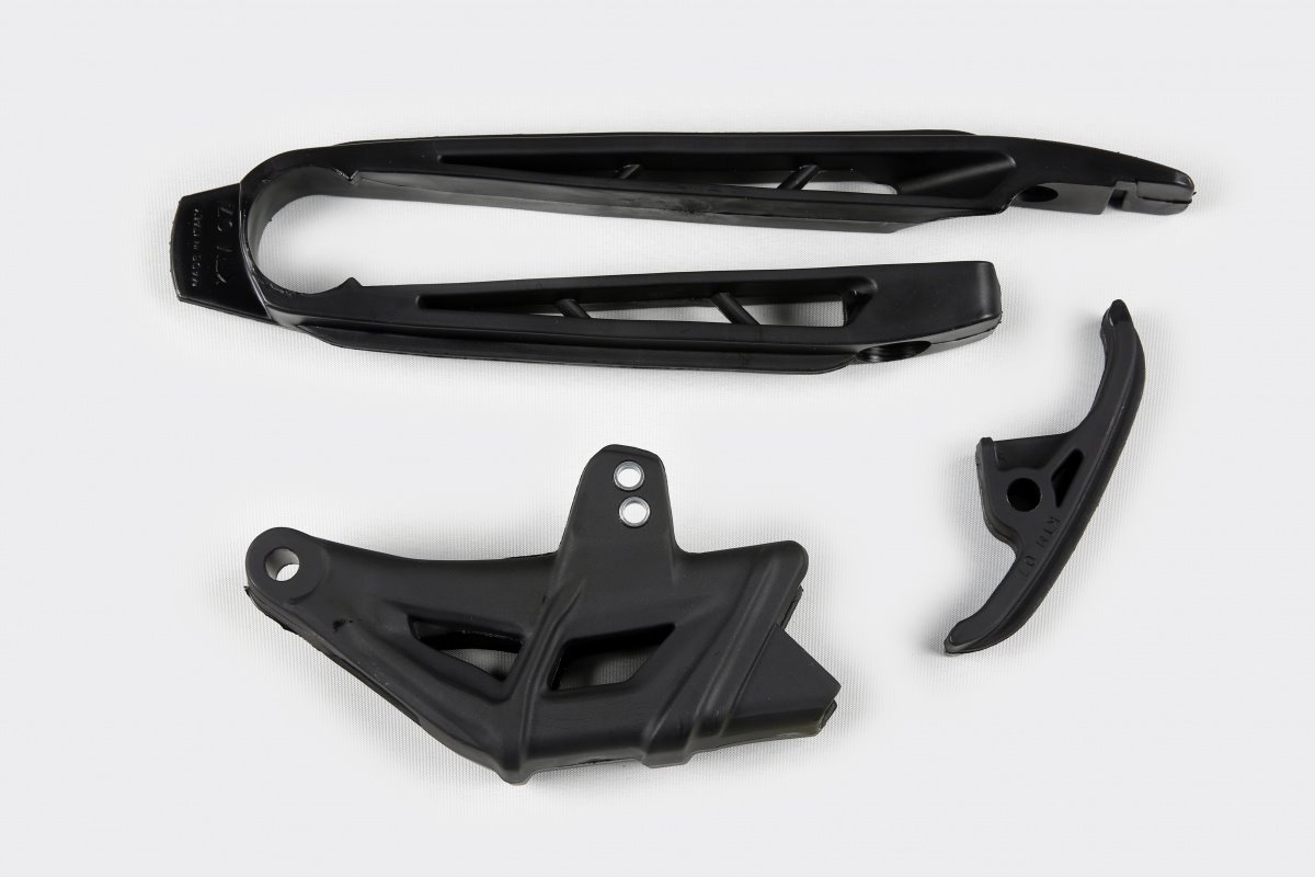 UFO Sada vodítok reťaze KTM SX / SX-F 2007-2010 EXC / EXC-F 2008-2010 čierna