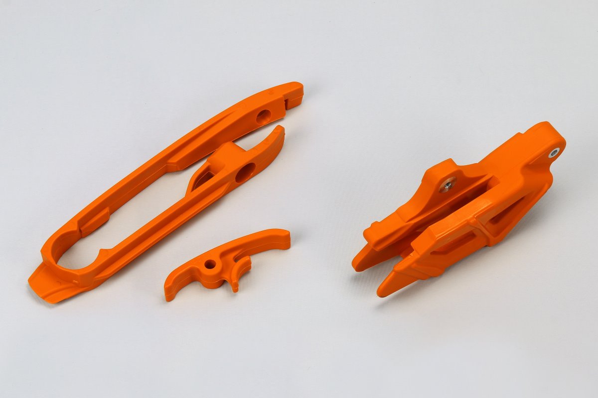 UFO Sada vodítok reťaze KTM SX / SX-F 125-450 2011-2015 a SX 250 2016 oranžová