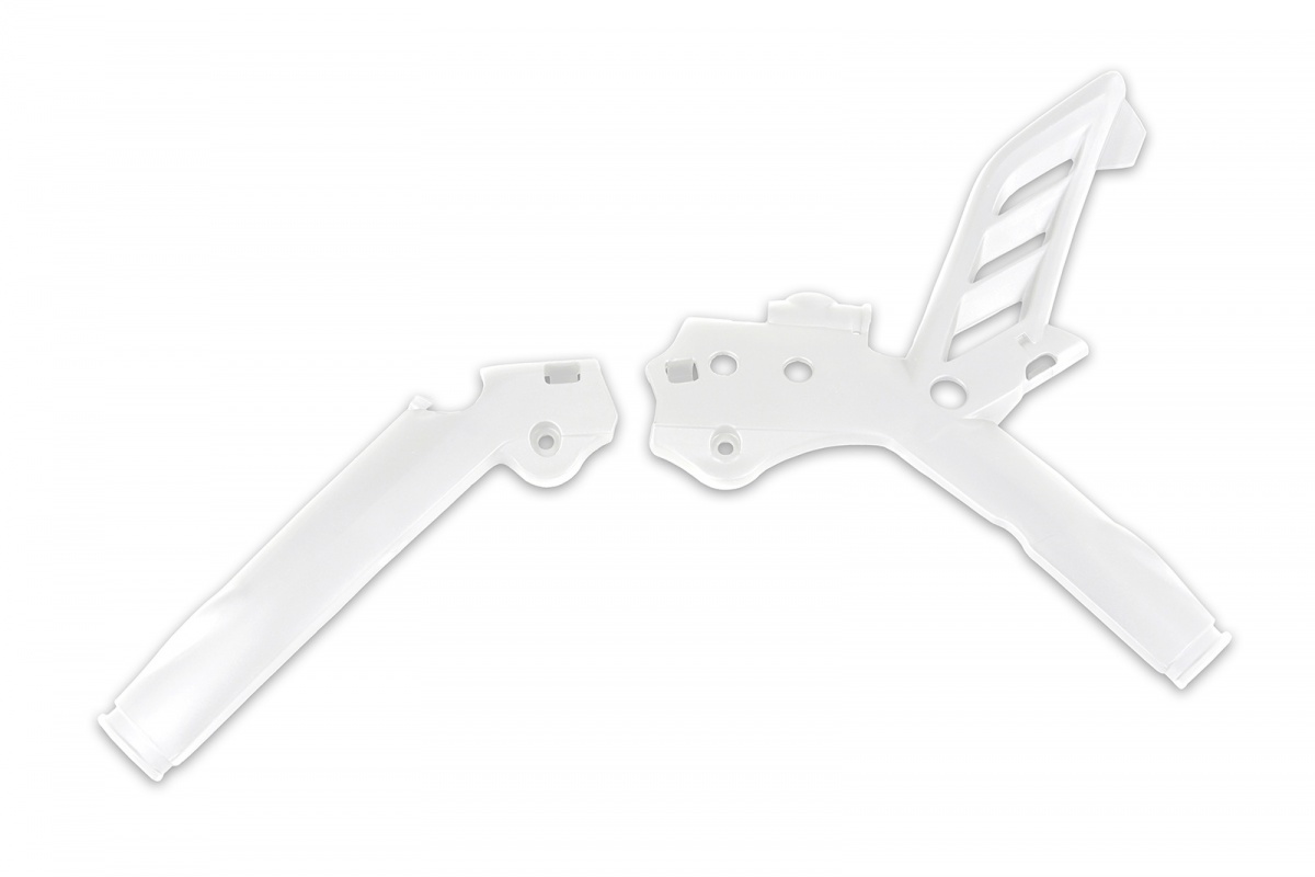 UFO Chránič rámu KTM SX-SX-F 11-15/SXC 250 16/EXC-EXC-F 12-16 biela