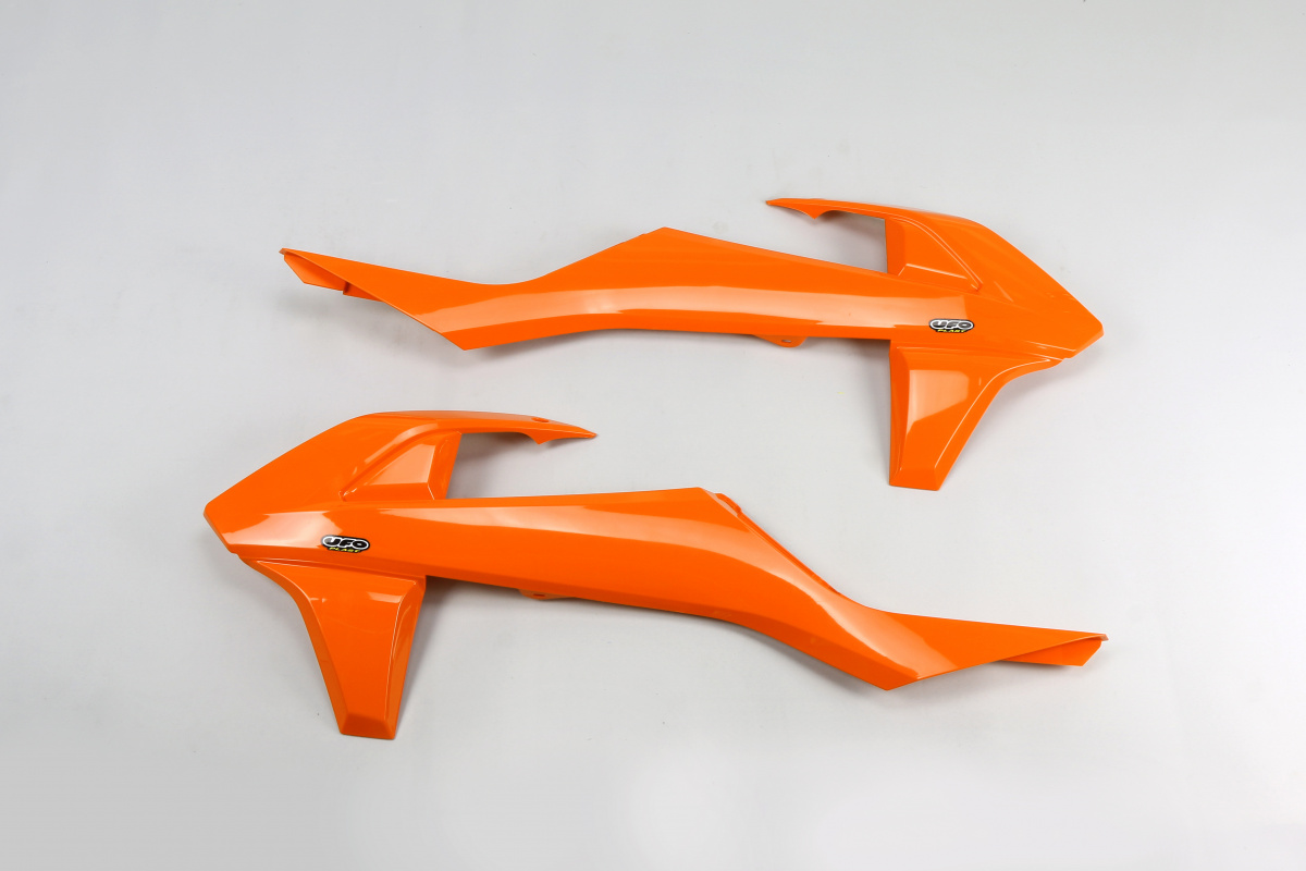 UFO Kryty chladiča KTM SX-SX-F 16-18/EXC-EXC-F 17-19 oranžová, nie SX 250 16
