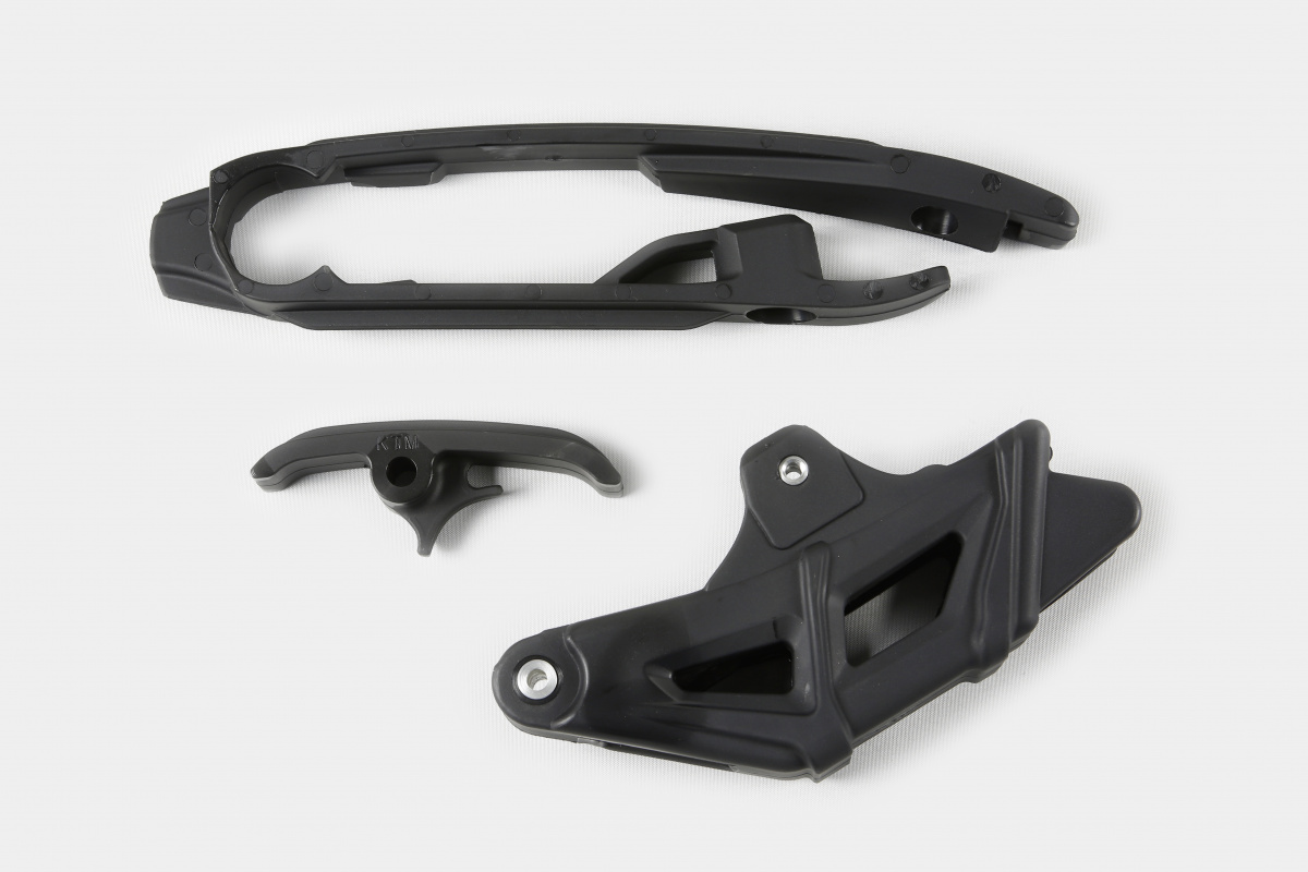UFO Sada vodítok reťaze KTM / Husqvarna / GasGas SX / SX-F 125-450 2016-2022 (okrem SX 250 2016) čierna