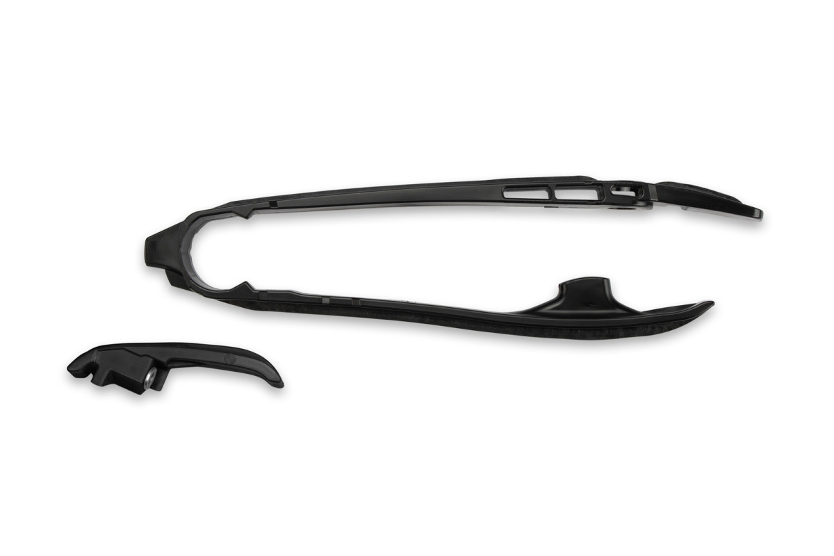 UFO Vodítko reťaze predné KTM SX/SX-F Husqvarna TC/FC/TX/FX GasGas MC/MC-F/EX/EX-F 125 150 250 300 350 450 25-26 čierna