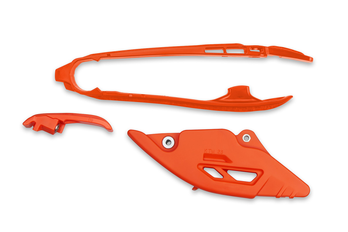 UFO Sada vodítok reťaze KTM SX / SX-F 125-450 2025-2026 oranžová