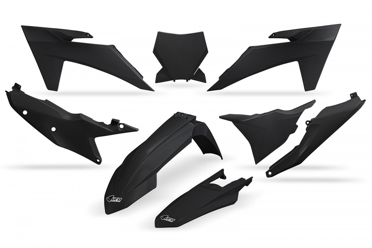 UFO Plastics kit KTM SX 125,250,300 SX-F 250,350,450 23-24 black