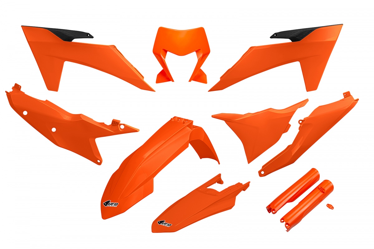 UFO Kompletná sada plastov KTM EXC 150, EXC 250, EXC 300 / EXC-F 250, 350, 450, 500 2024-2025