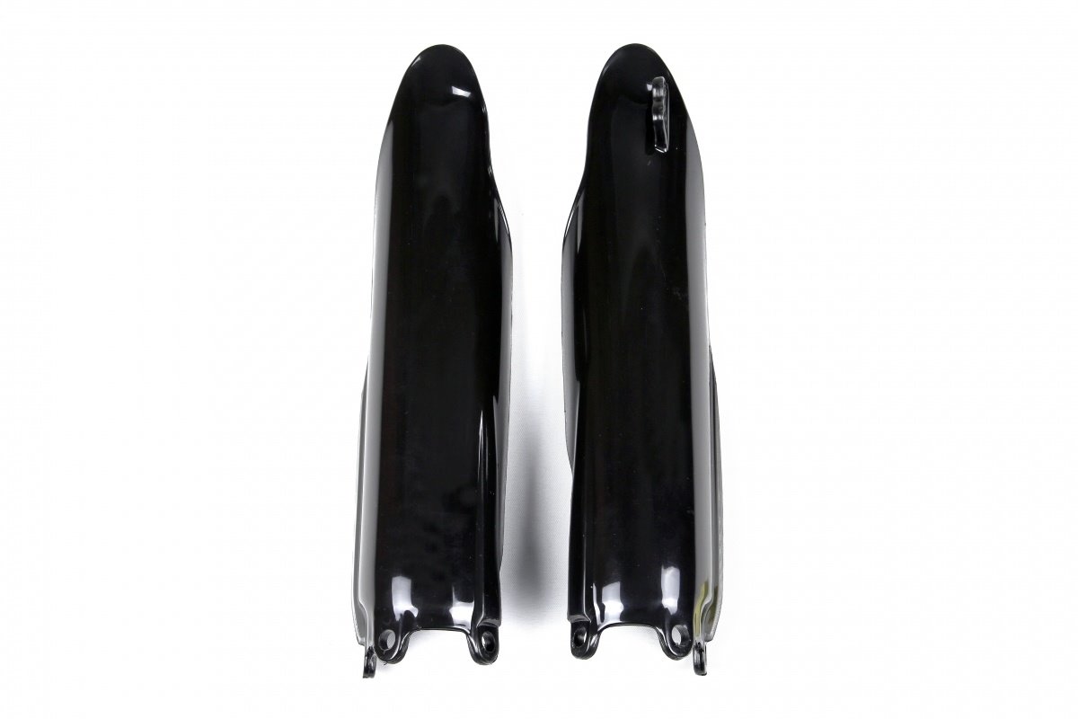 UFO Kryty predných tlmičov Yamaha YZ 125/250 08-21/YZF 250/450 08-09 čierna