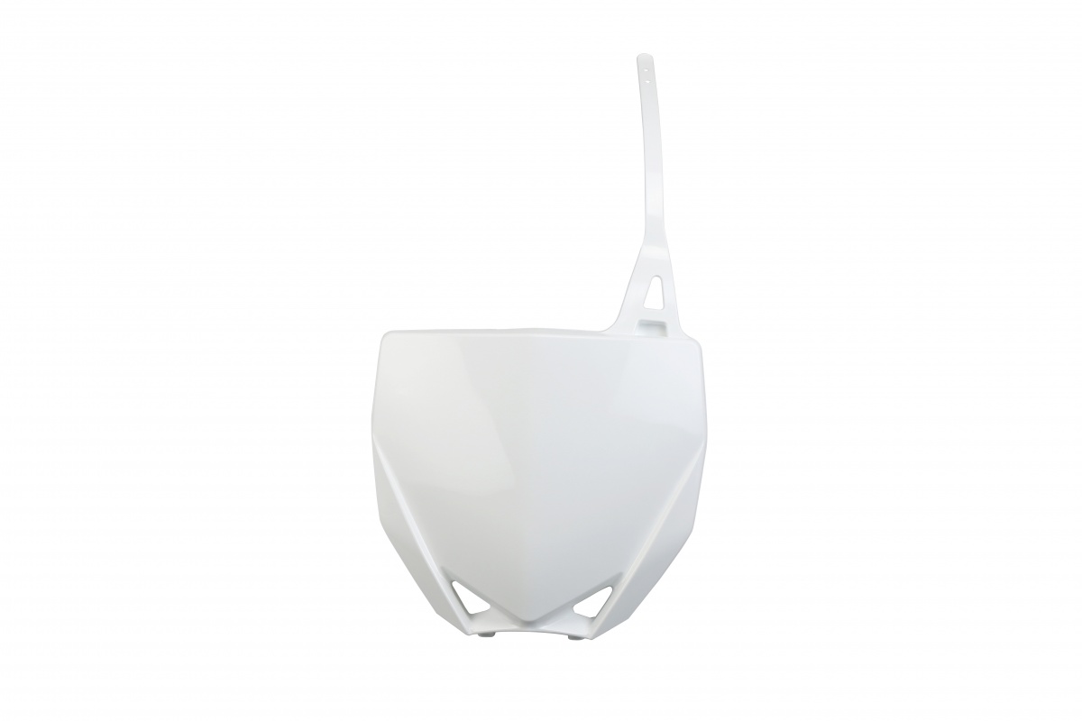 UFO Tabuľka predná Yamaha YZ65 2019-2026 YZ85 2015-2026 biela