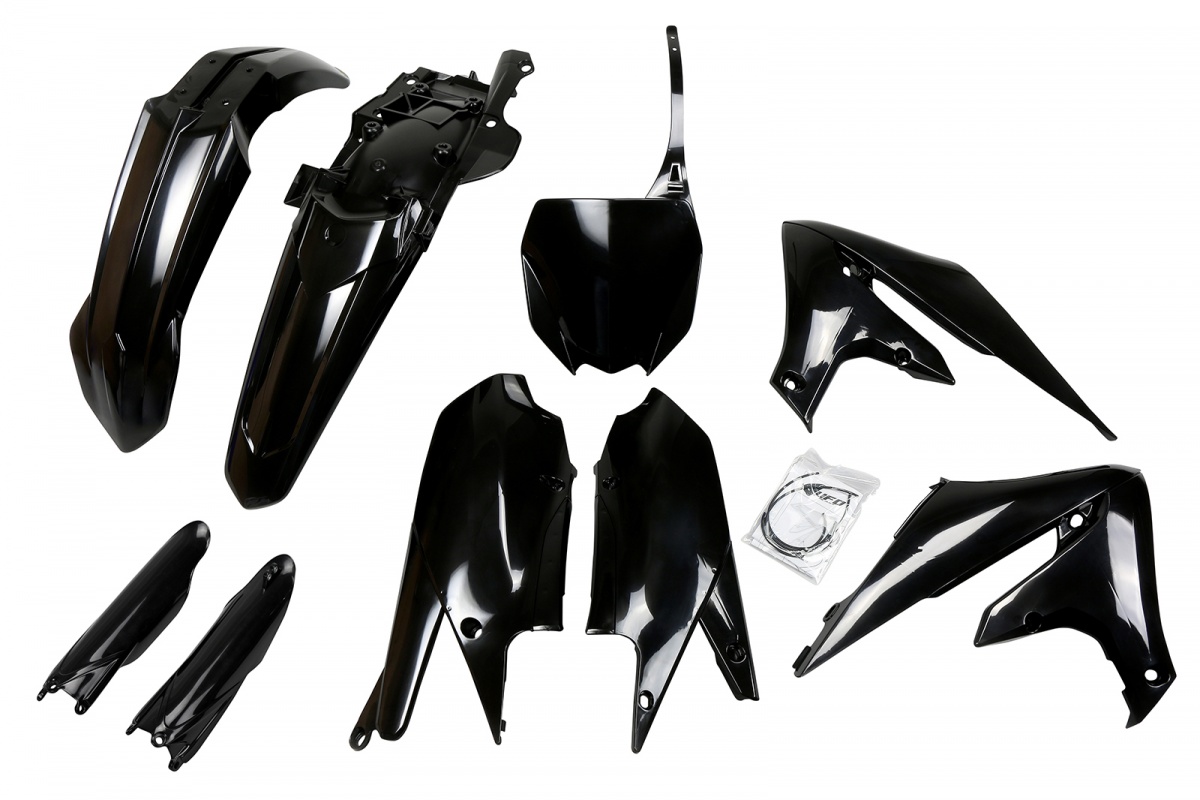 UFO Kompletná sada plastov Yamaha YZF 250 19-23/ YZF 450 18-22 čierna