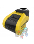 Obrázok pre Zámek kotoučové brzdy Quartz Alarm XA6, OXFORD - Anglie (integrovaný alarm, žlutý/černý, průměr čepu 6 mm)