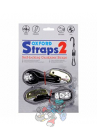 Obrázok pre popruhy Straps 2 nastavitelné a zesílené, OXFORD - Anglie (šedé, šířka 25mm)